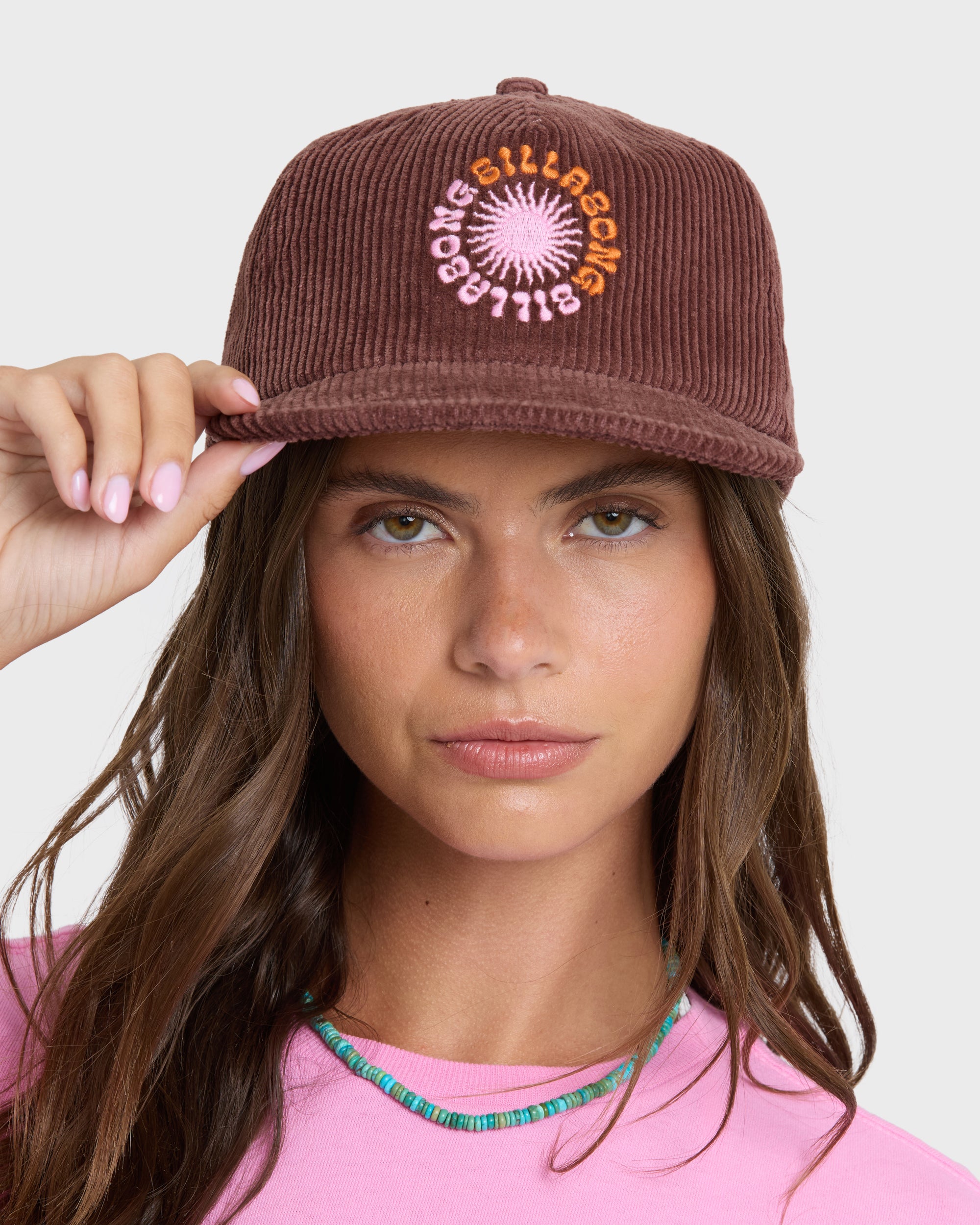 Grandpa Corduroy Snapback Hat - Espresso