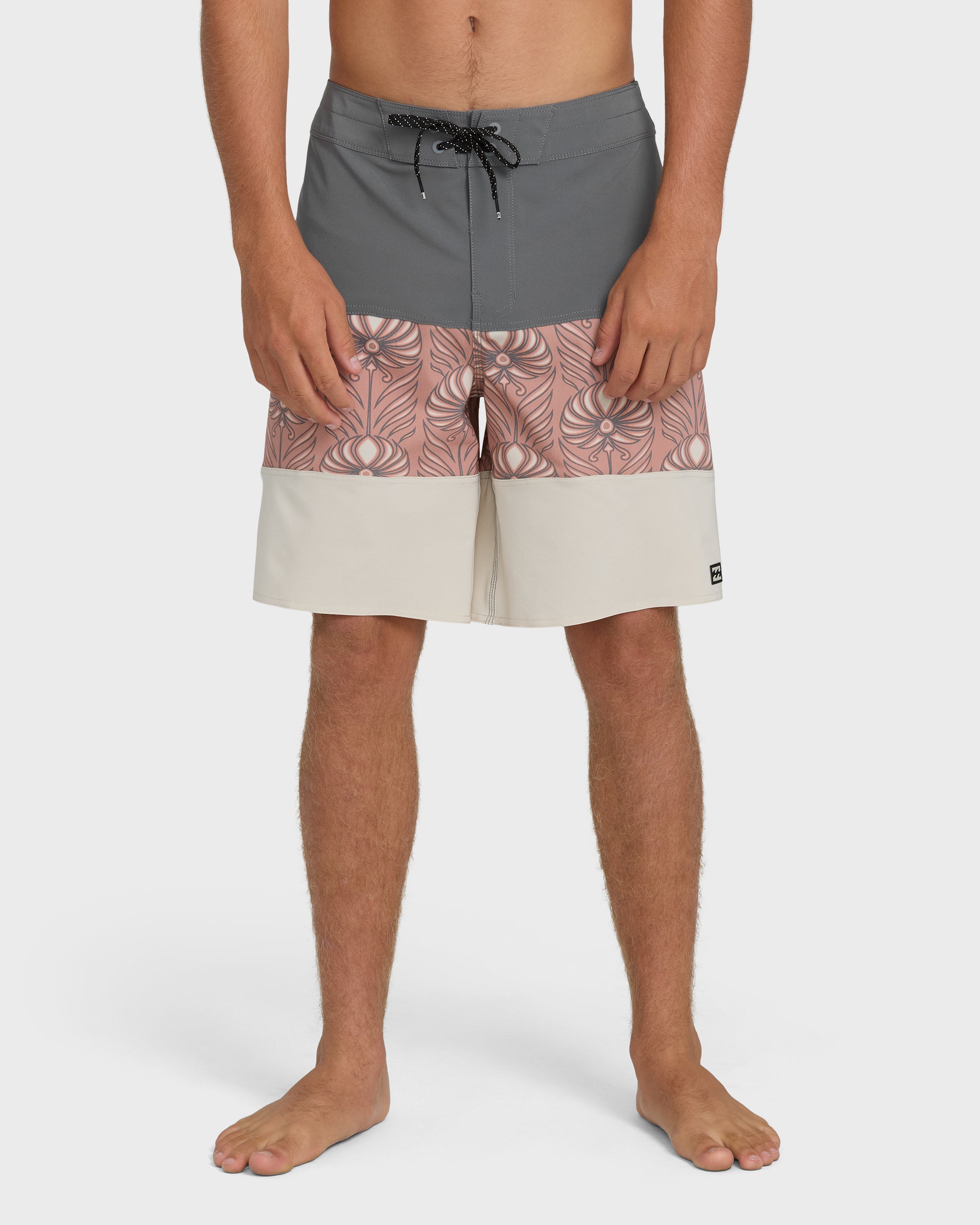 Tribong Pro 19" Boardshorts - Ash Rose