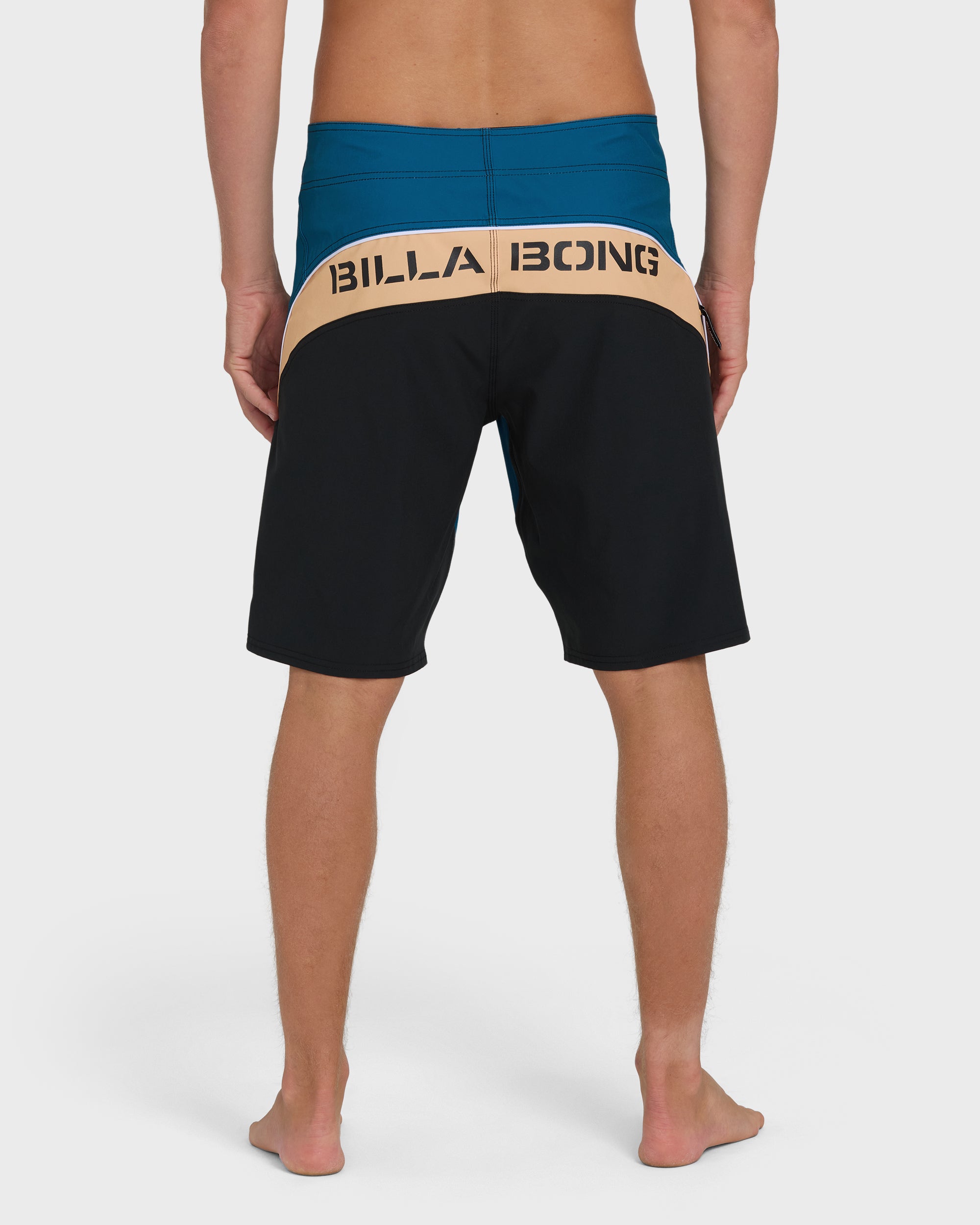 Straddie Pro Hi 20" Boardshorts - Tropical Teal