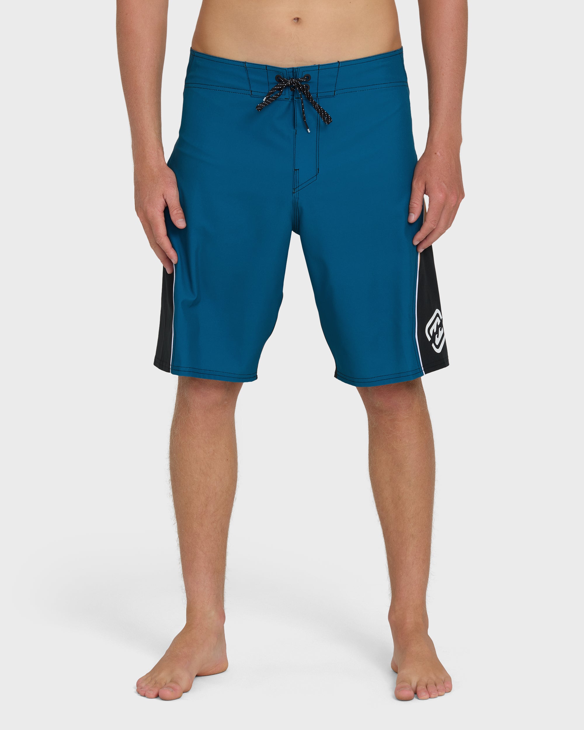 Straddie Pro Hi 20" Boardshorts - Tropical Teal