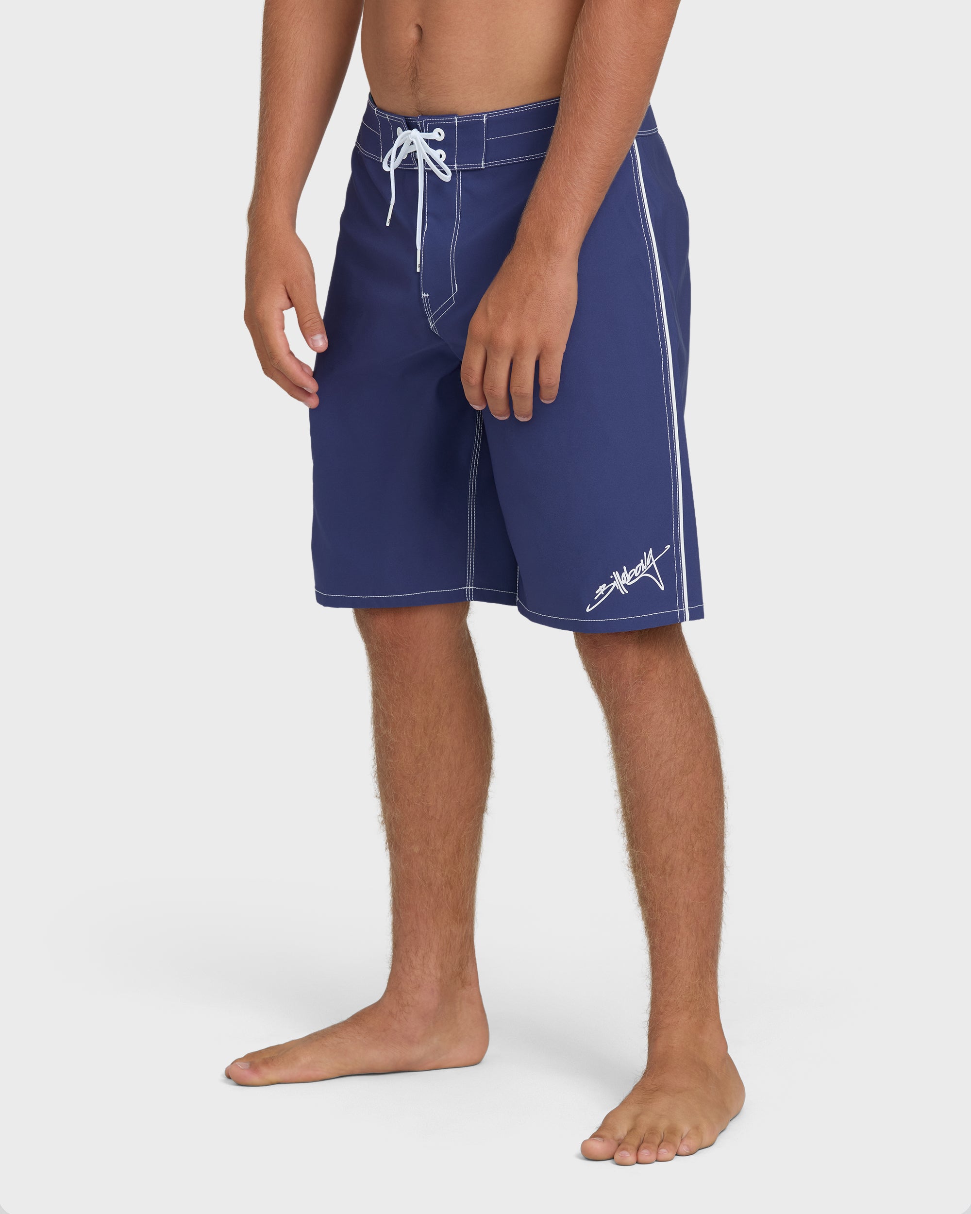Piped Pro 21" Boardshorts - Purple Velvet