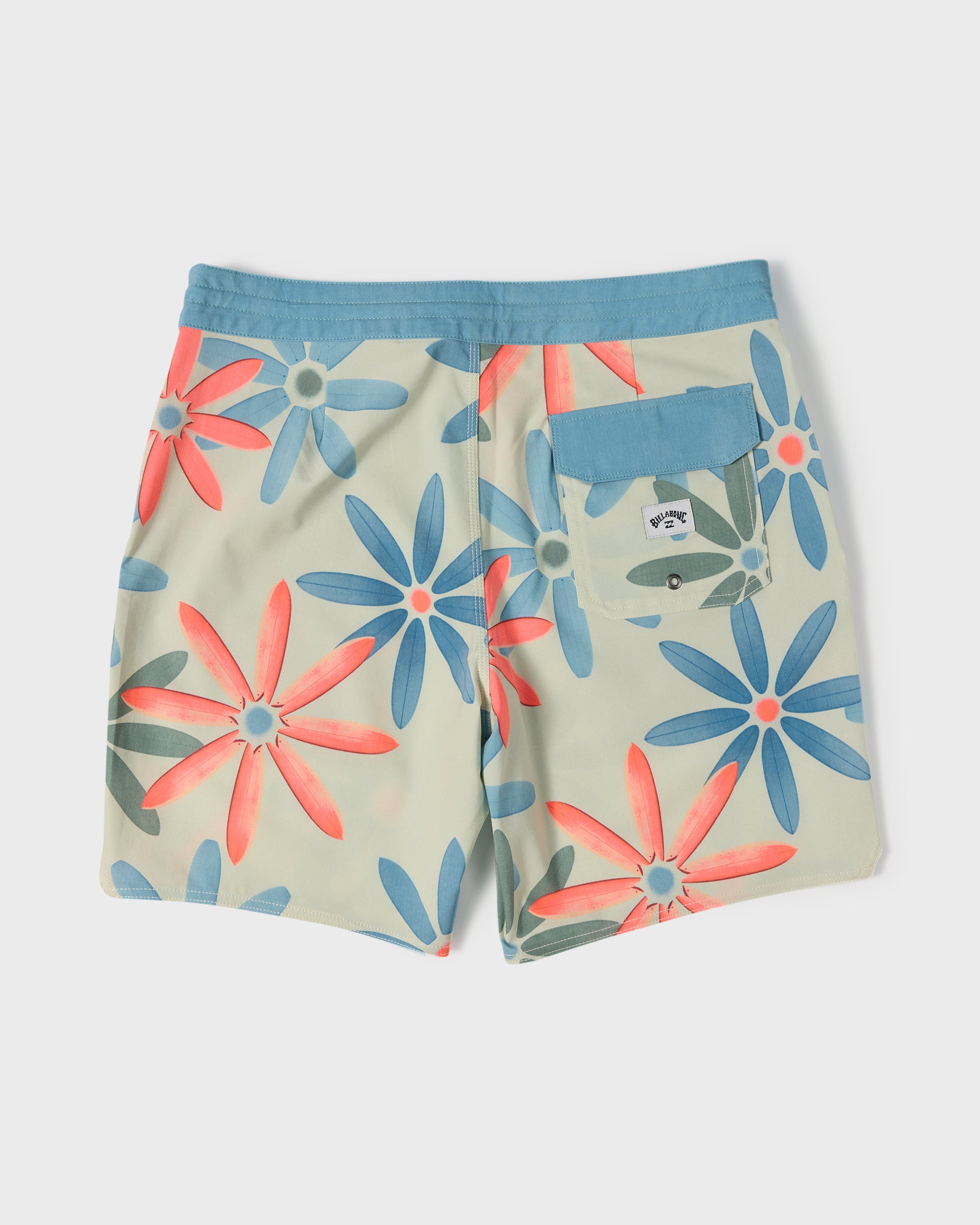 Good Times Lo Tide 17.5" Boardshorts - Blue Fog