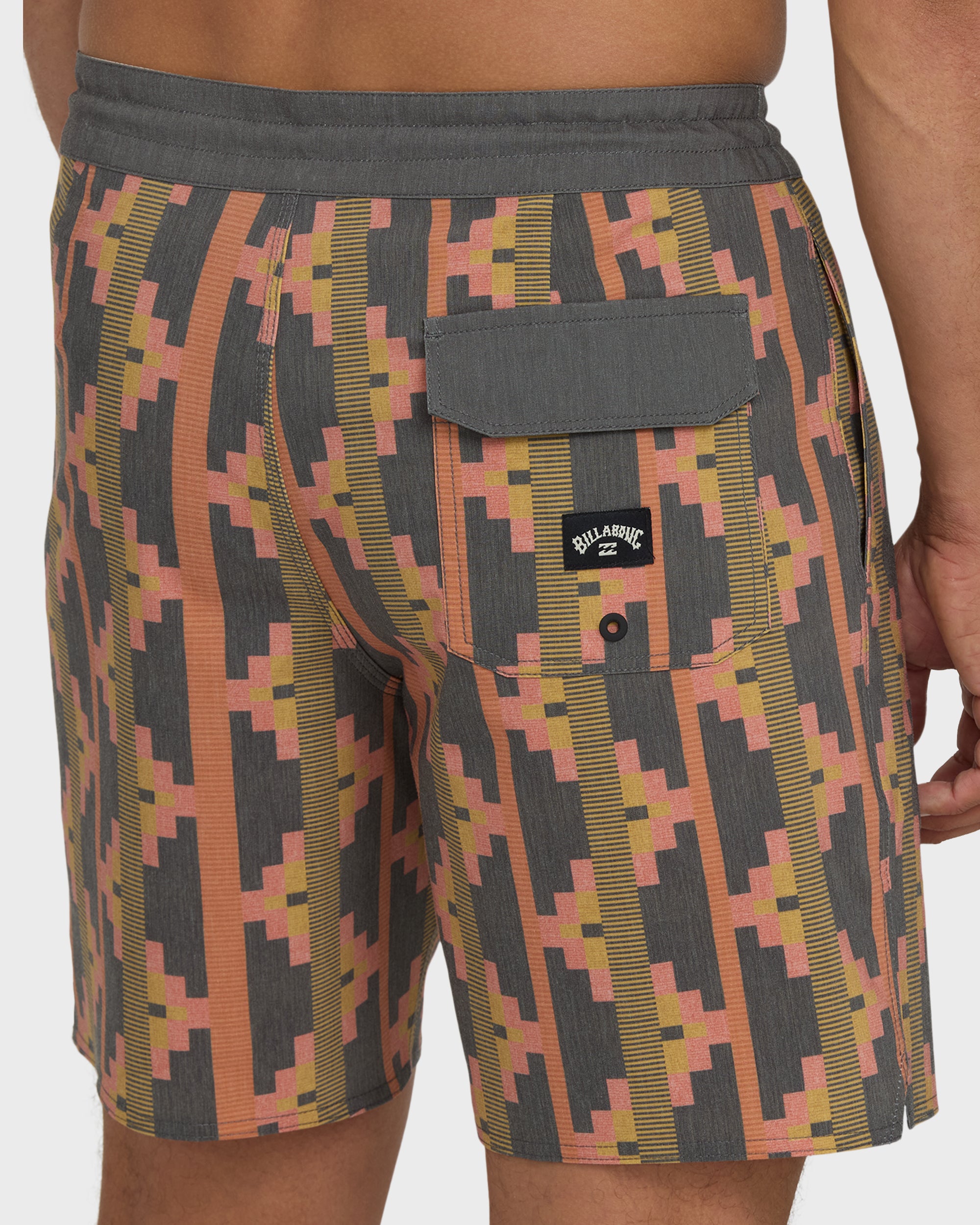 Good Times Lo Tide 17" Boardshorts - Rust