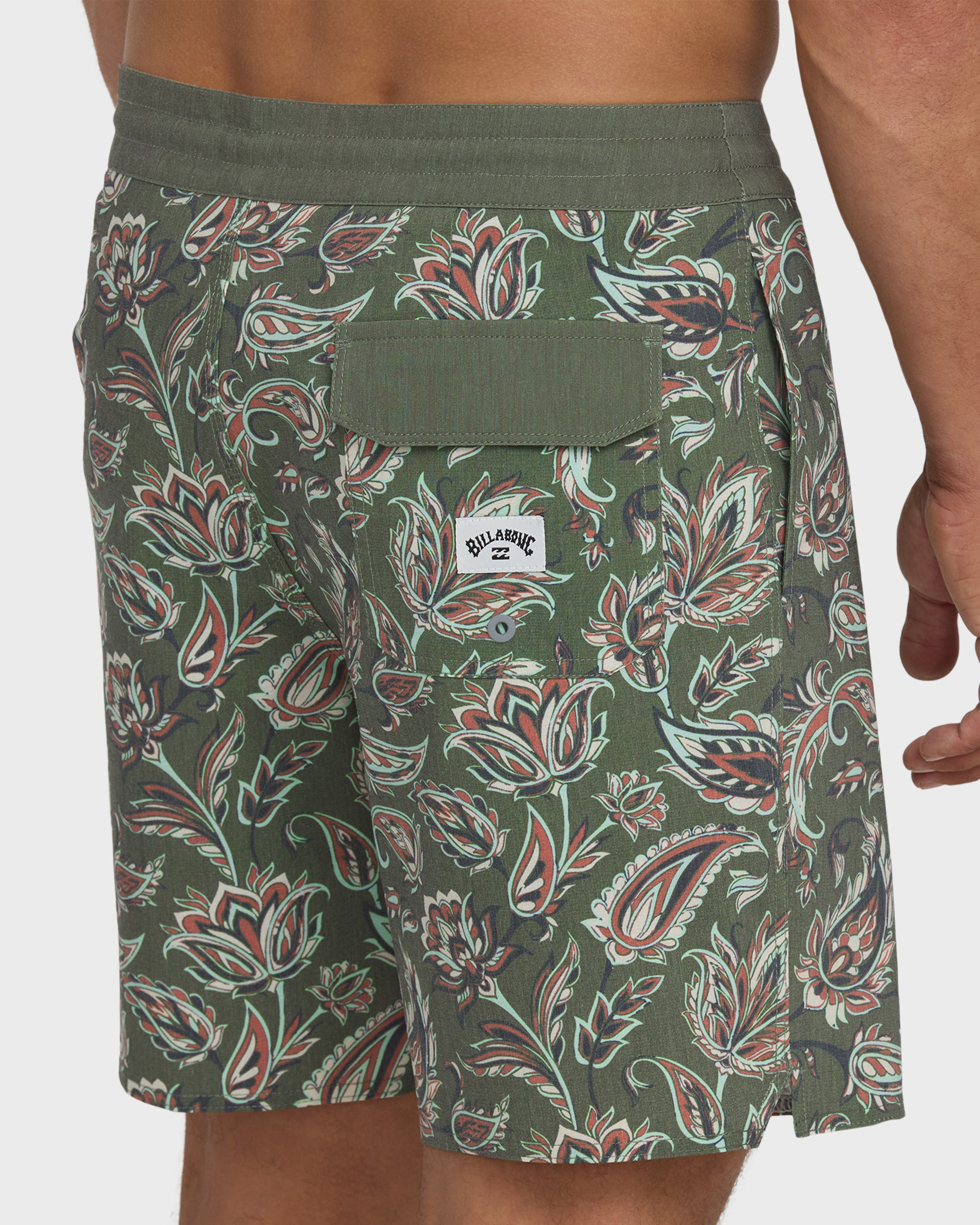 Good Times Low Tide 17" Boardshorts - Winter Moss