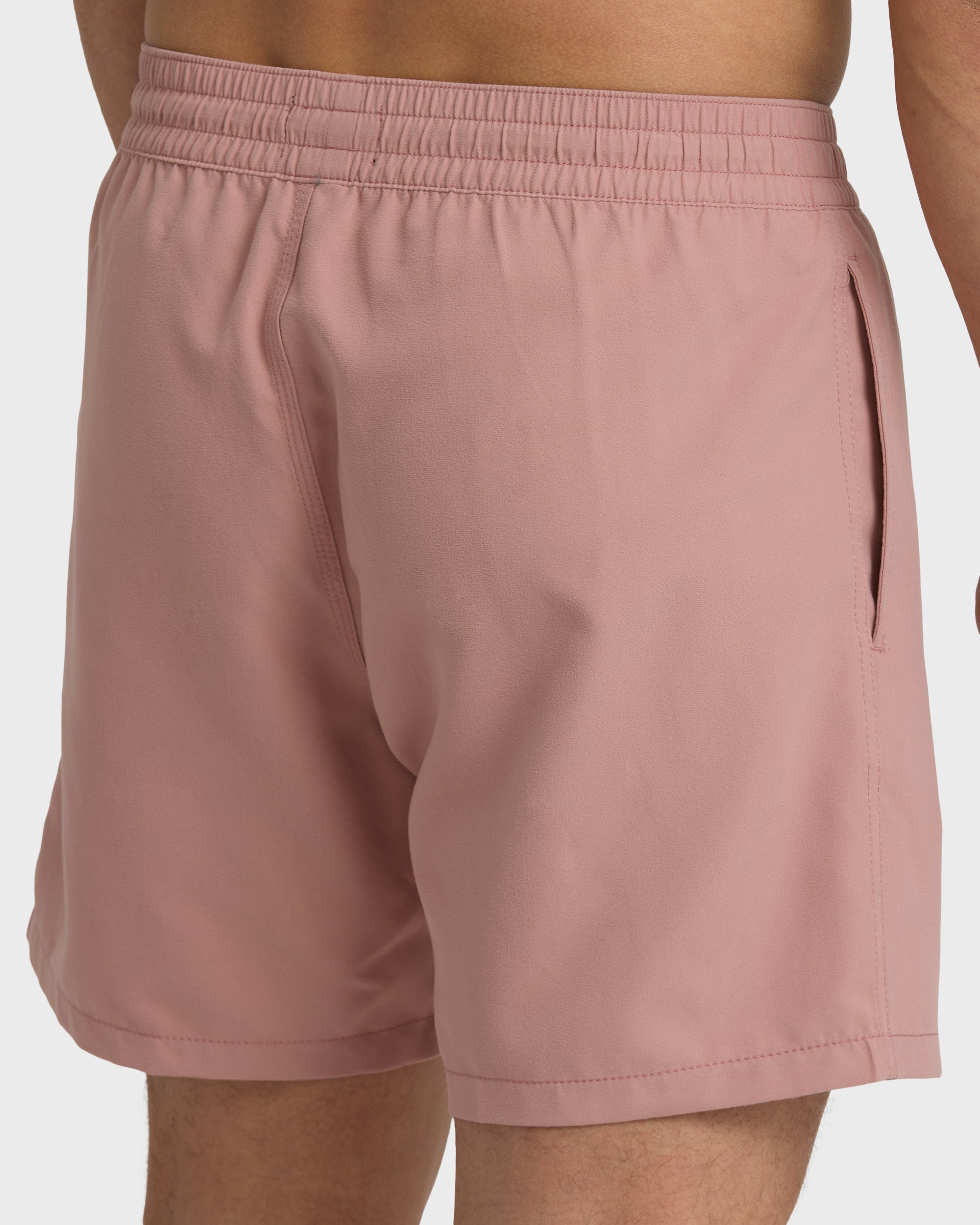 All Day Laybacks 16" Swim Trunks - Ash Rose