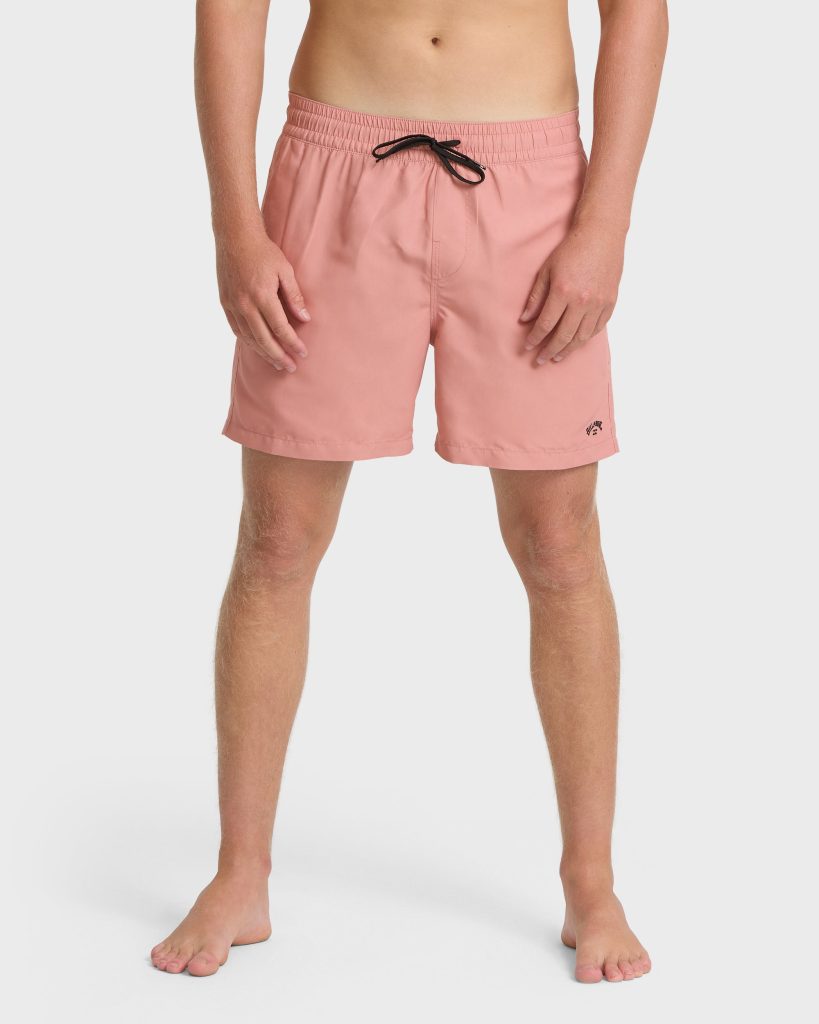 All Day Laybacks 16" Swim Trunks - Ash Rose