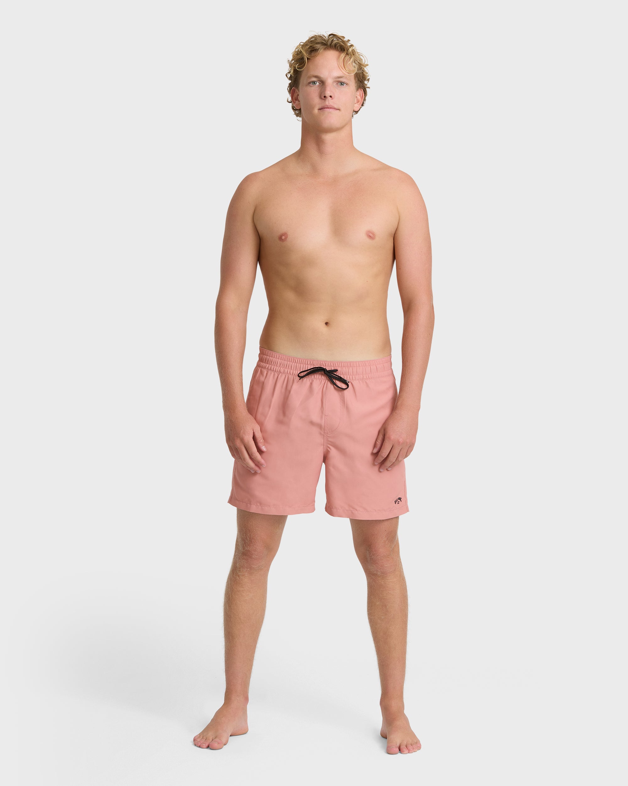 All Day Laybacks 16" Swim Trunks - Ash Rose