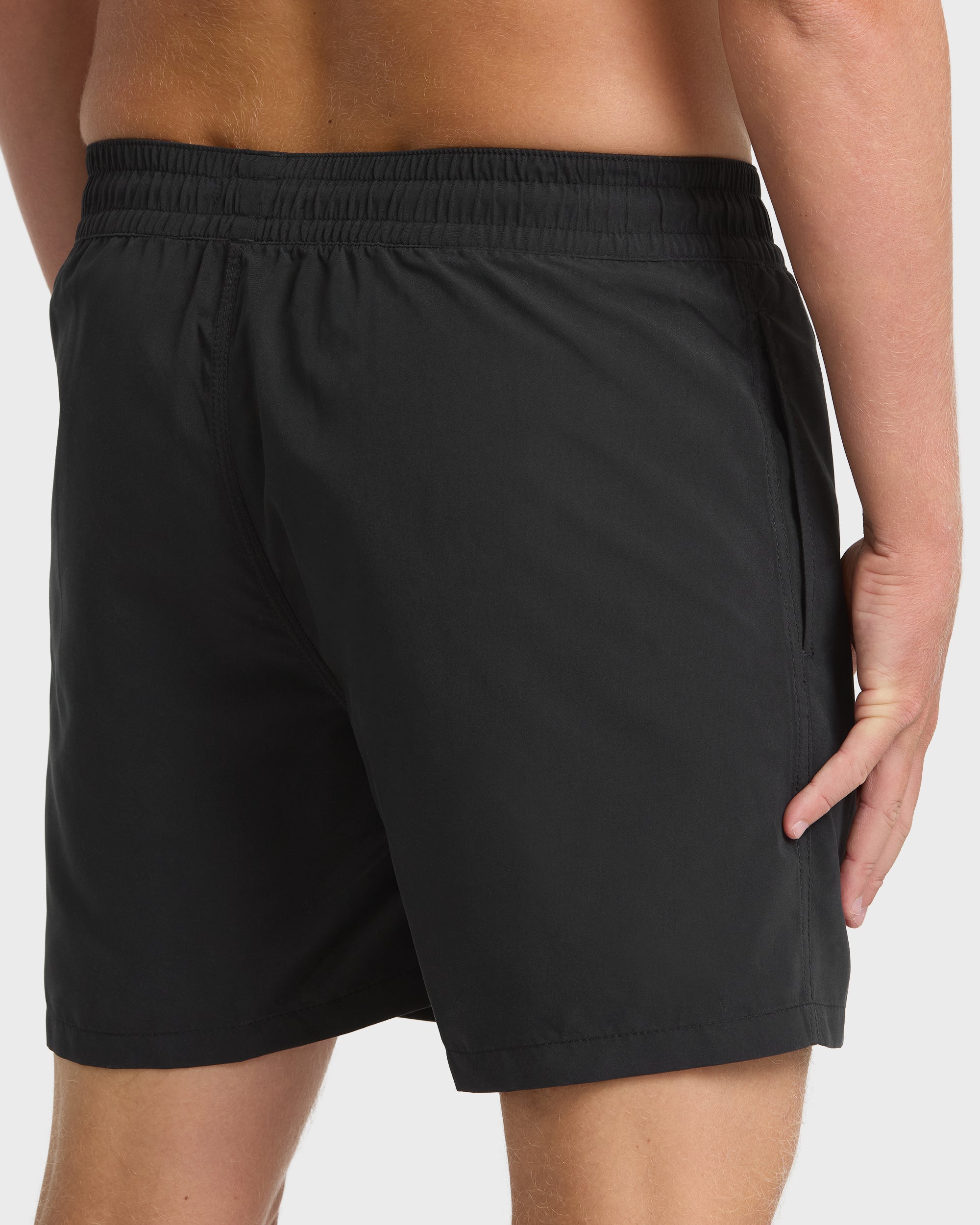 All Day Laybacks 16" Swim Trunks - Black