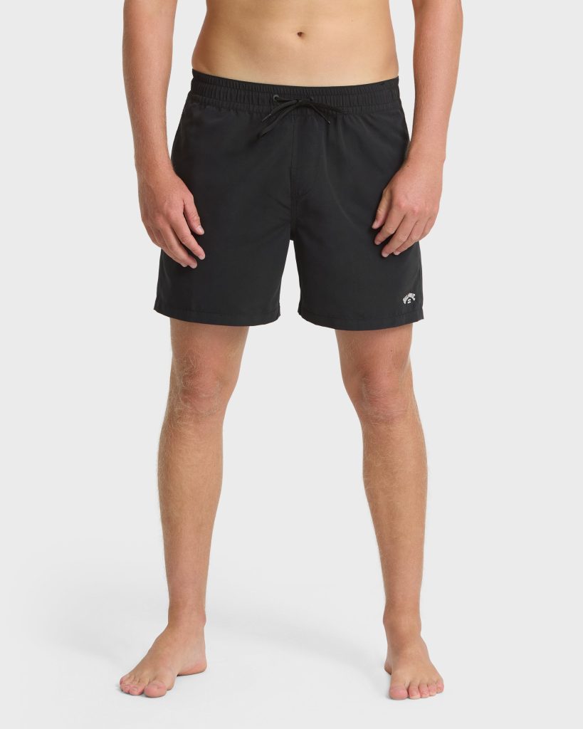 All Day Laybacks 16" Swim Trunks - Black