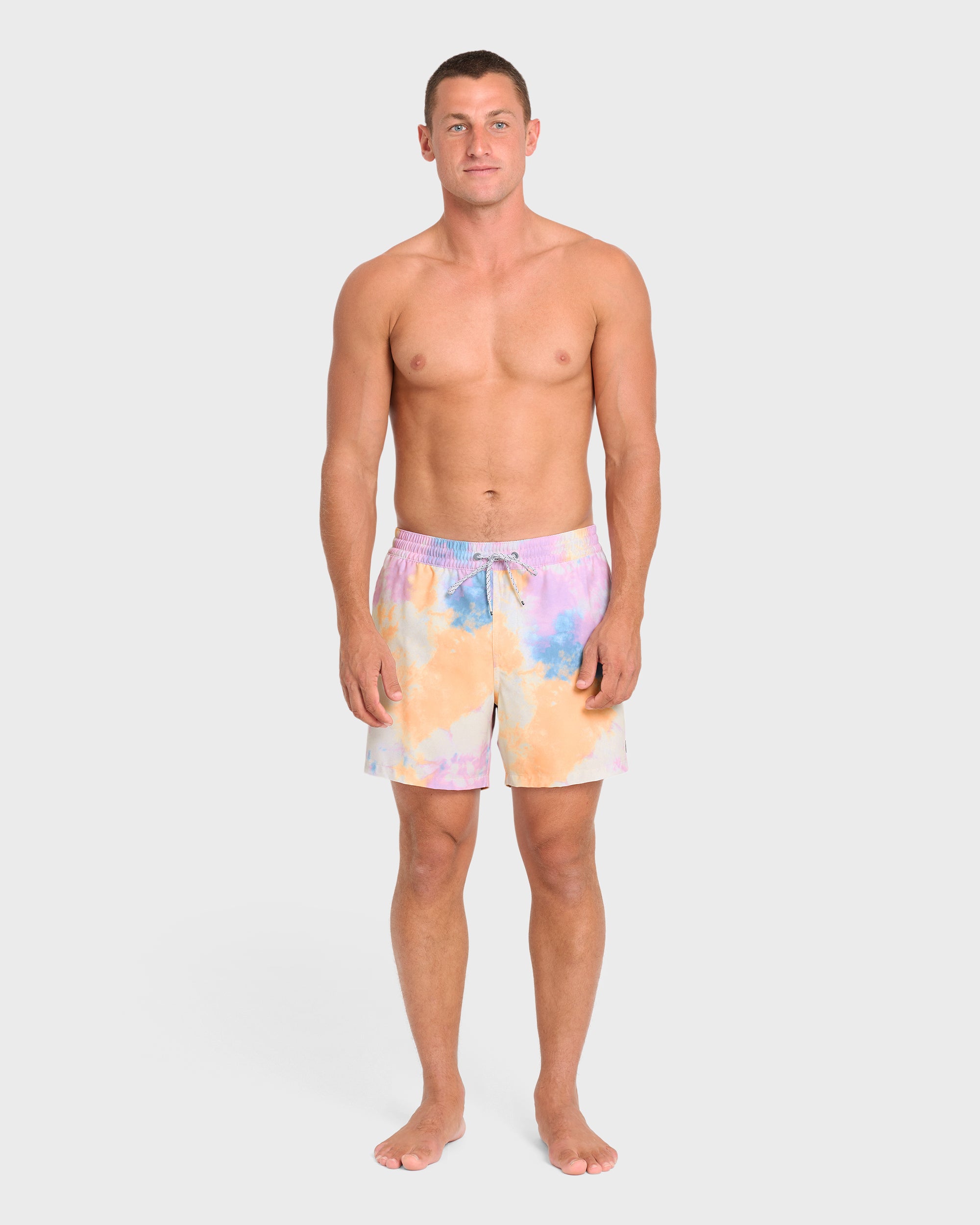 Lineup Laybacks 16" Swim Trunks - Pale Peach