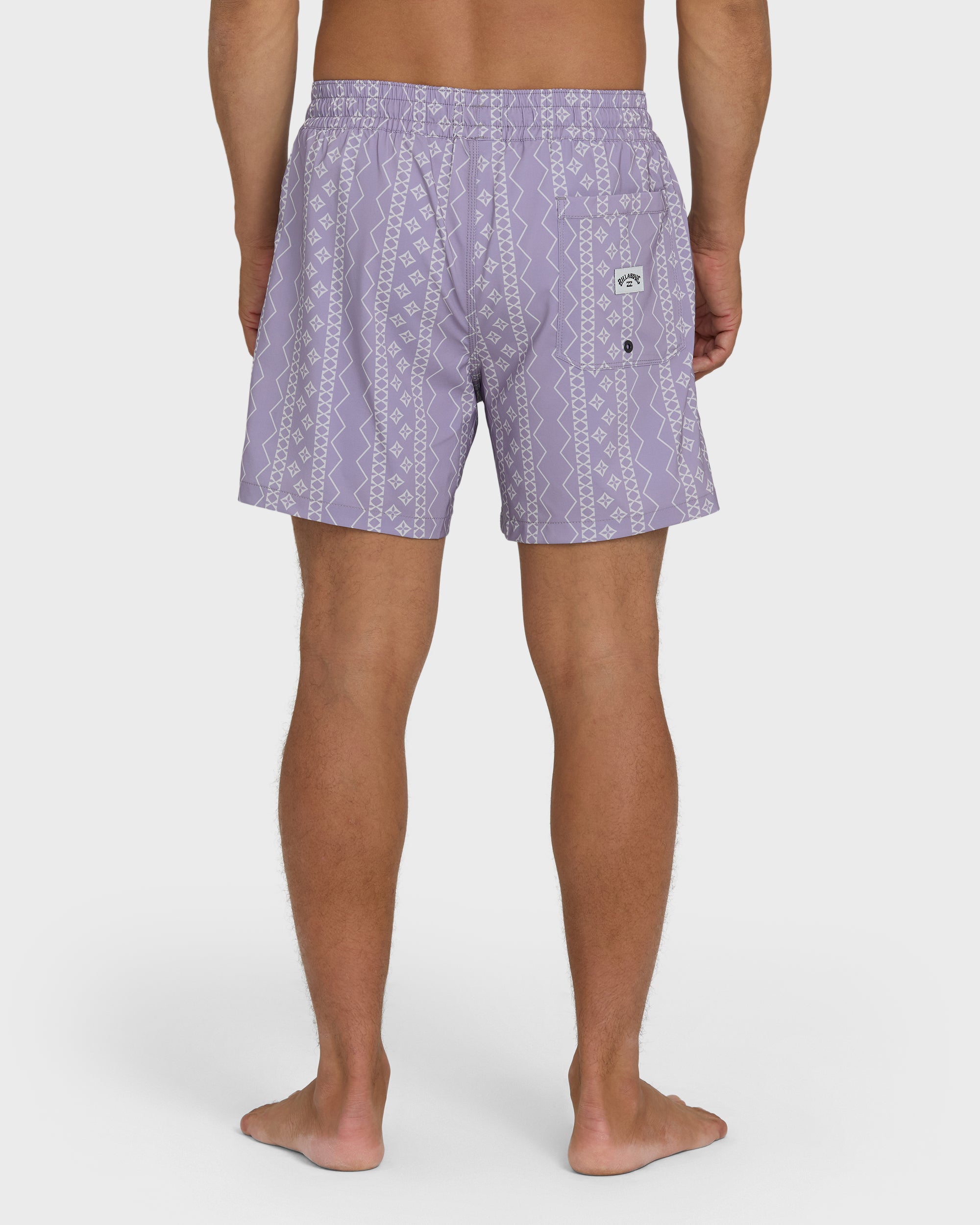 Lineup Laybacks 16" Trunks - Purple Ash