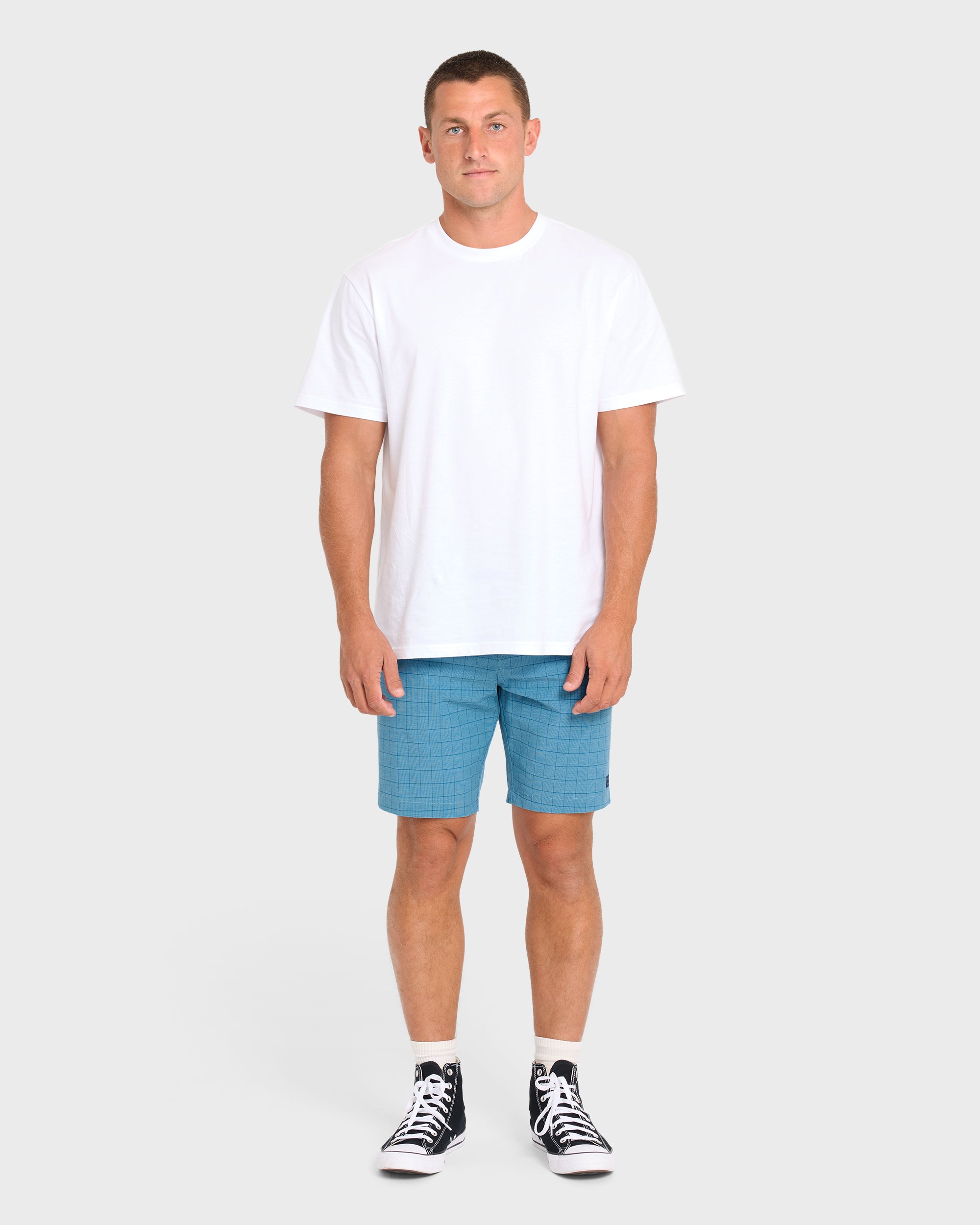 Crossfire Submersible 19" Hybrid Shorts - Blue Horizon