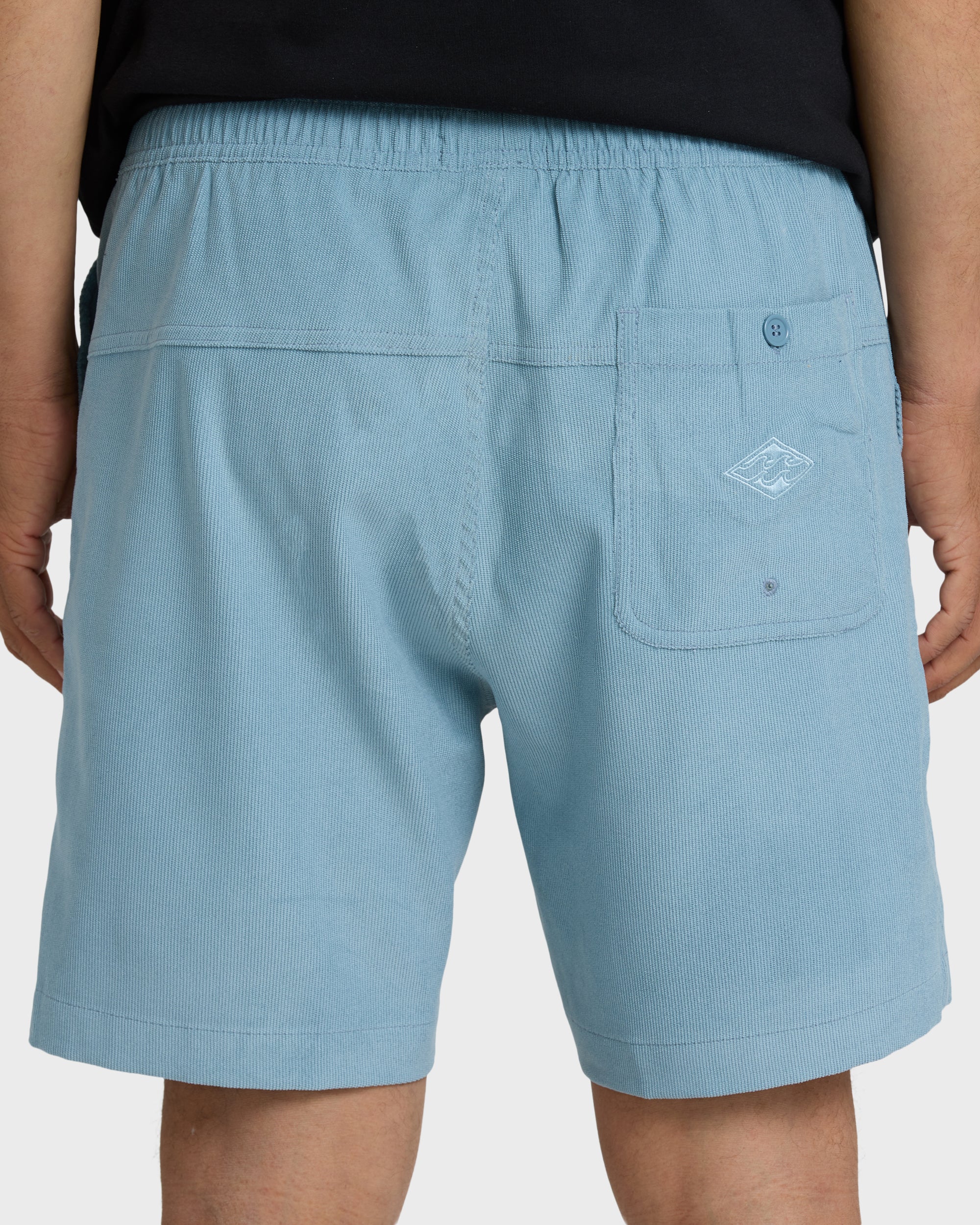 De La Cruz Cord 18" Hybrid Shorts - Blue Fog