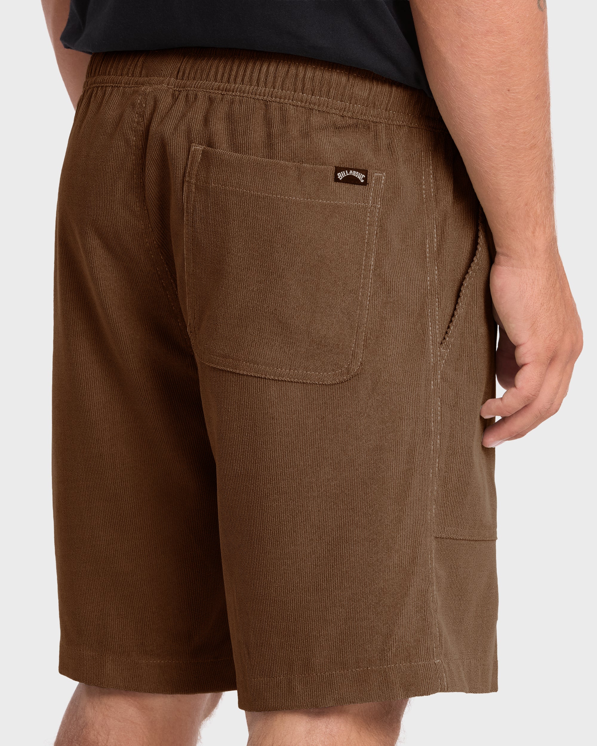 De La Cruz Cord 18" Amphibian Hybrid Shorts - Sepia