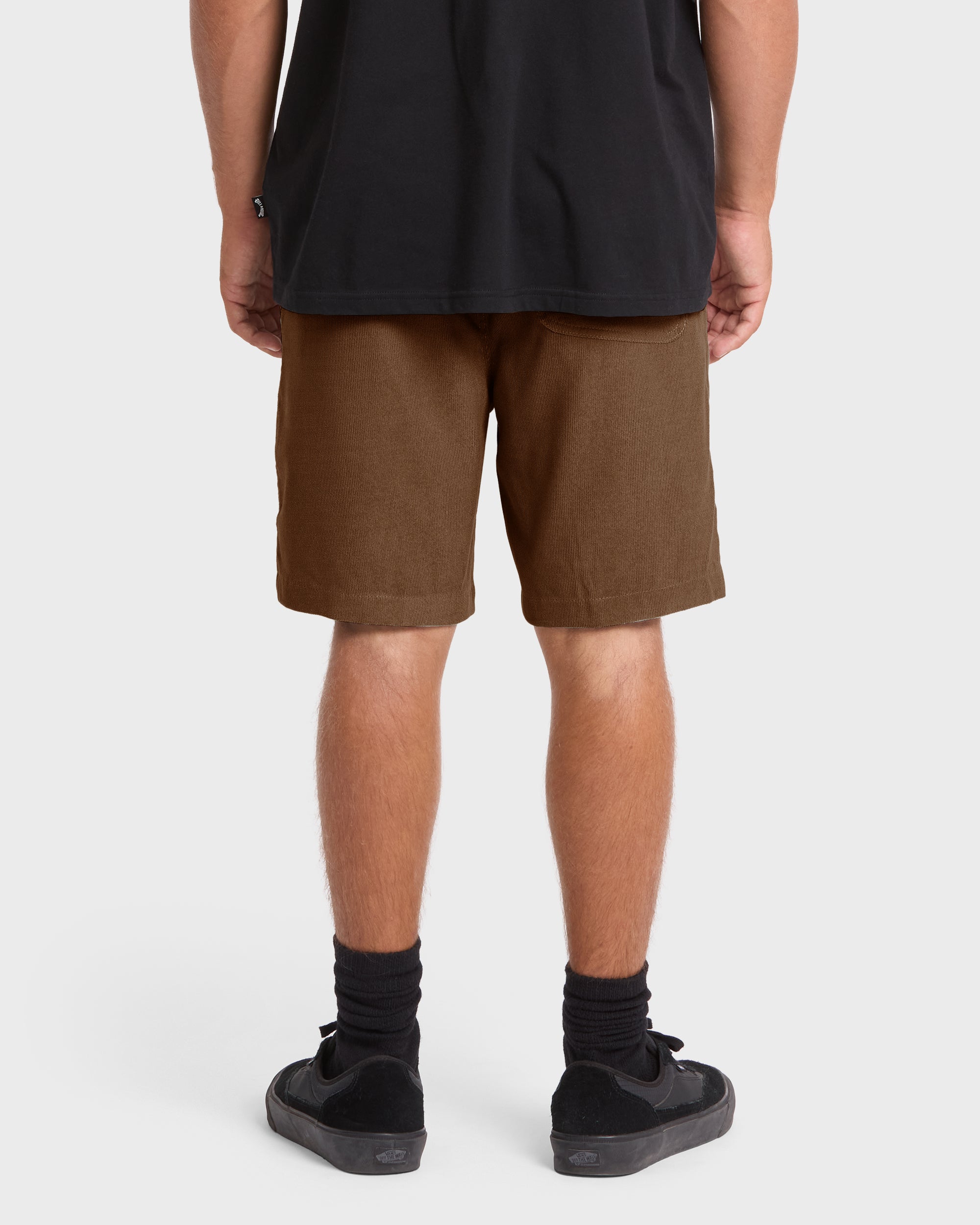 De La Cruz Cord 18" Amphibian Hybrid Shorts - Sepia