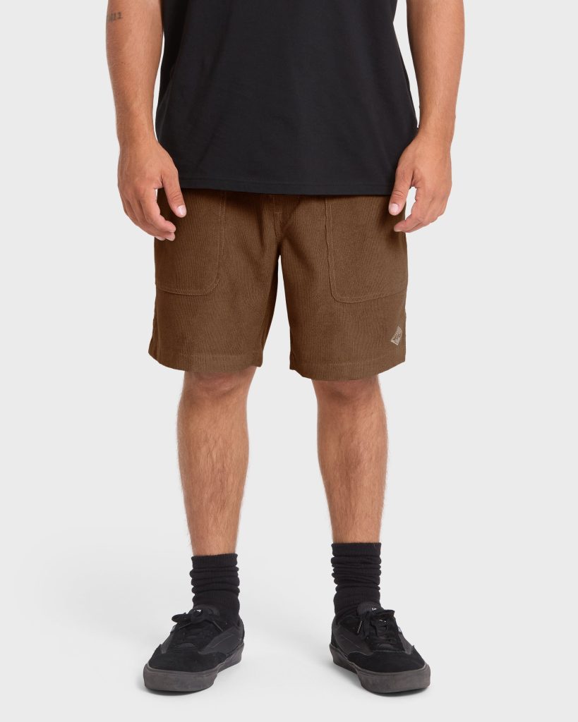De La Cruz Cord 18" Amphibian Hybrid Shorts - Sepia