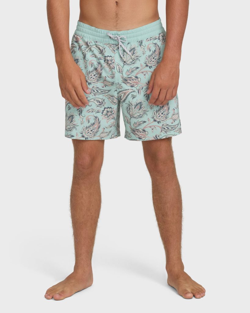 Good Times Layback 16" Trunks - Clearly Aqua