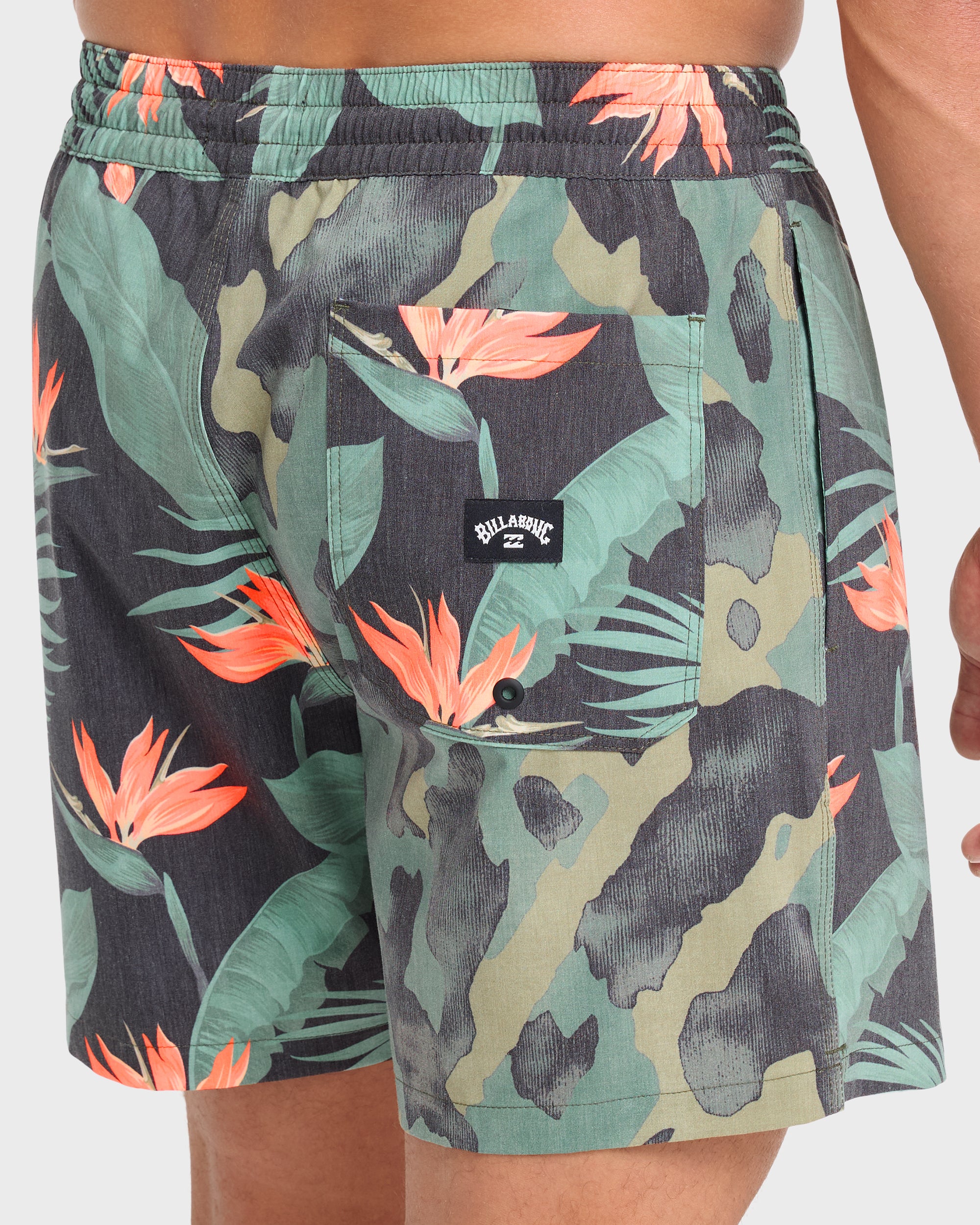 Good Times Layback 16" Swim Trunks - Rifle Green
