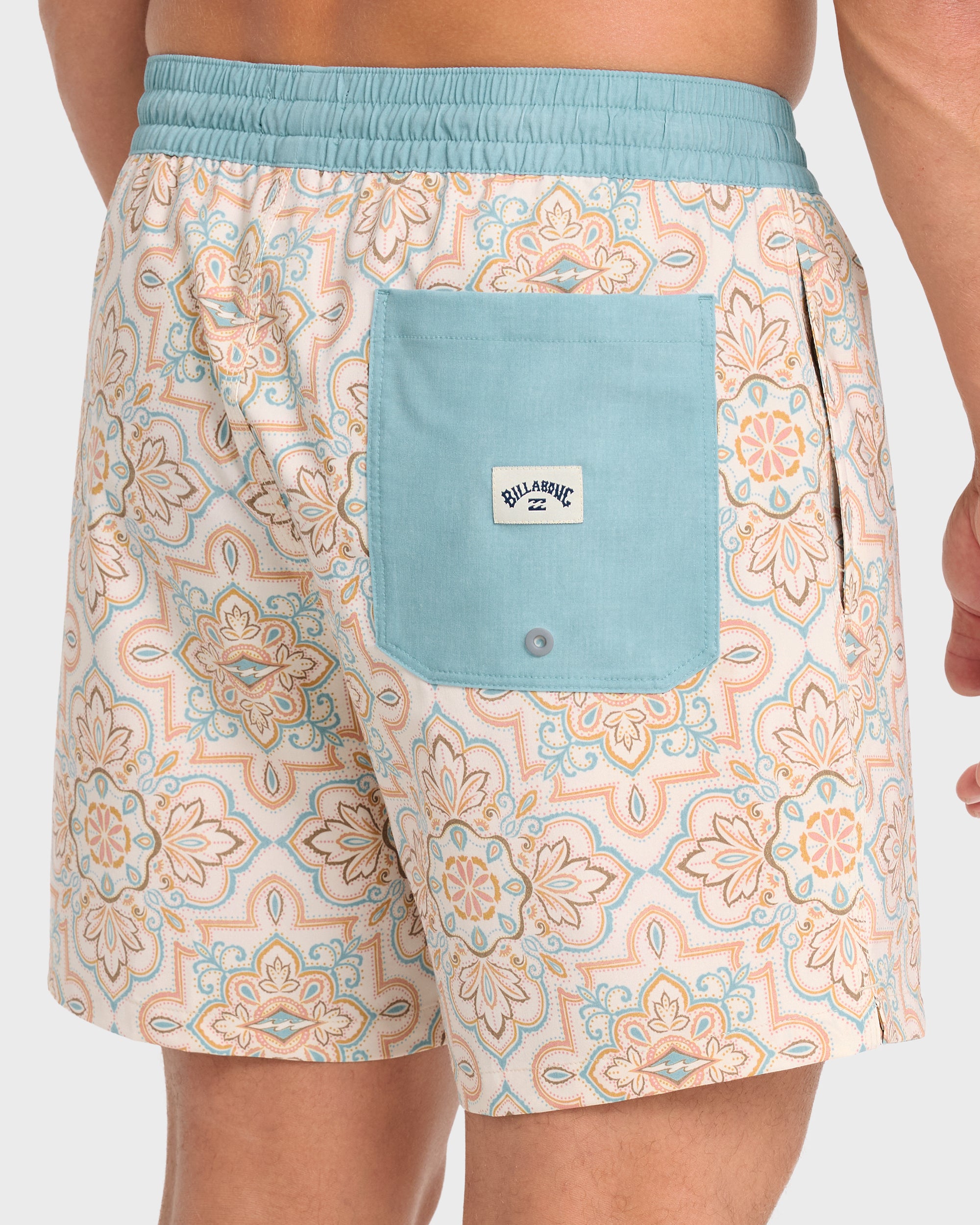 Good Times Layback 16" Swim Trunks - Vintage Khaki
