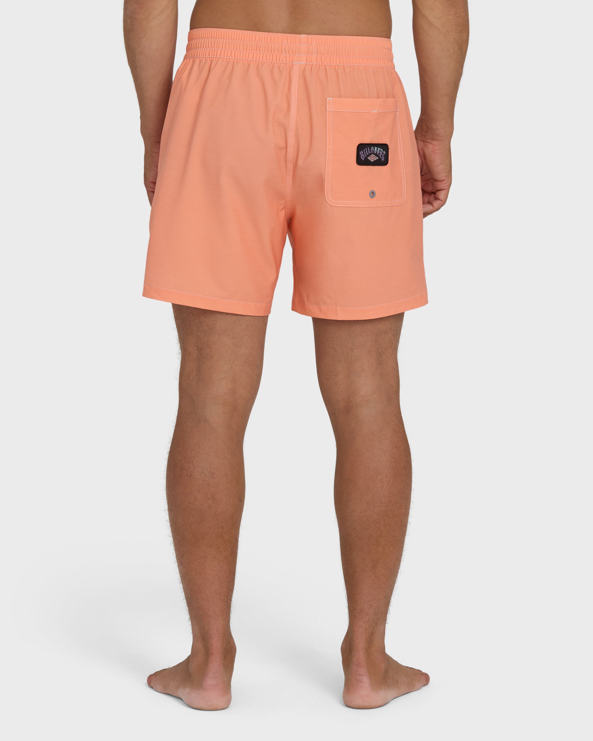 Every Other Day Wave Washed Layback 16" Trunks - Cantaloupe