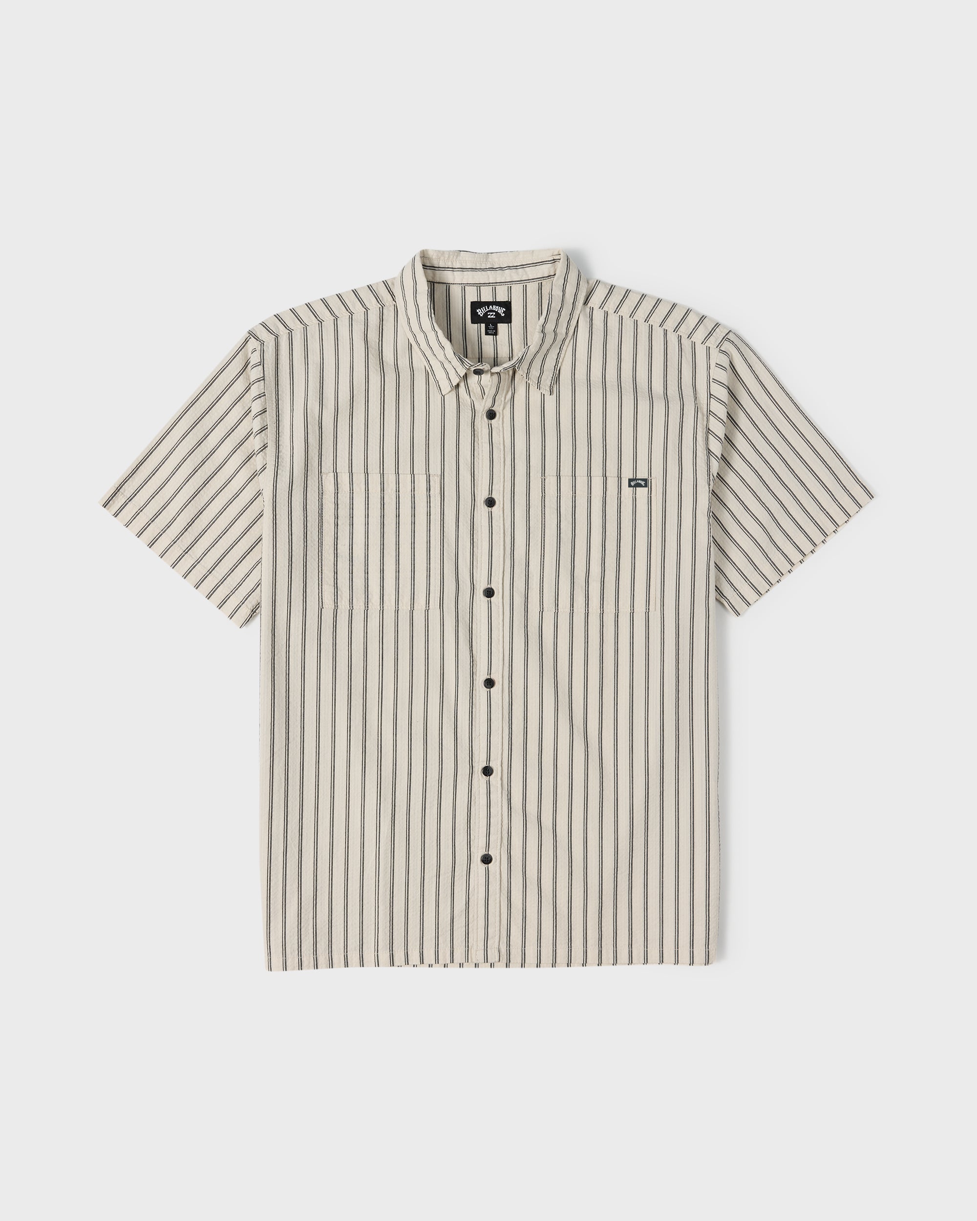 Vista Short Sleeve Woven Shirt - Off White