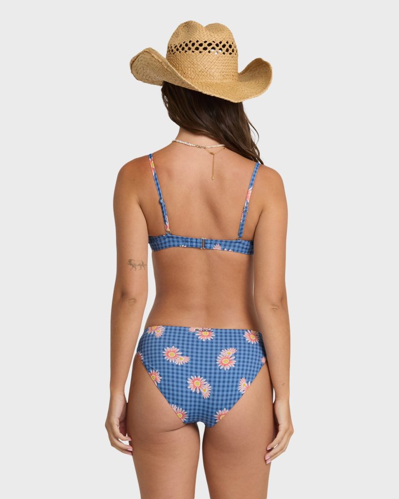Western Sky Lowrider Full Bikini Bottoms - True Navy