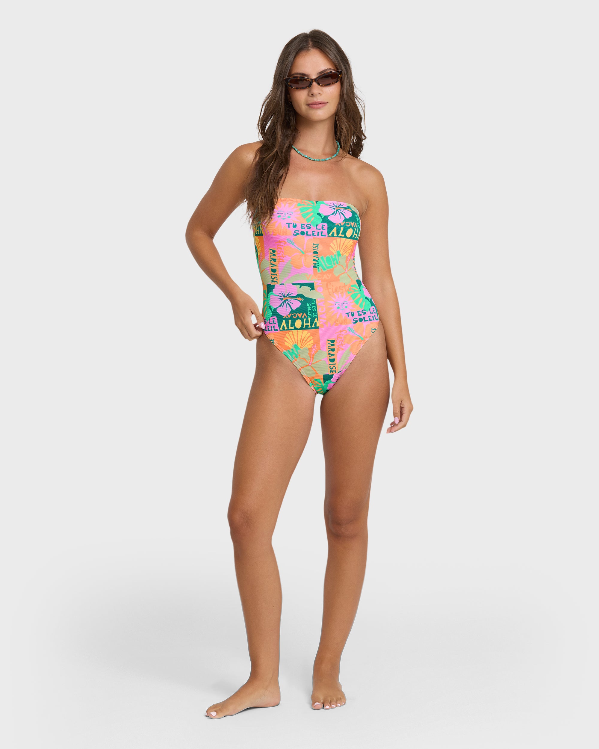 Sunscape Tully Hawaii Swimsuit - Deep Lagoon