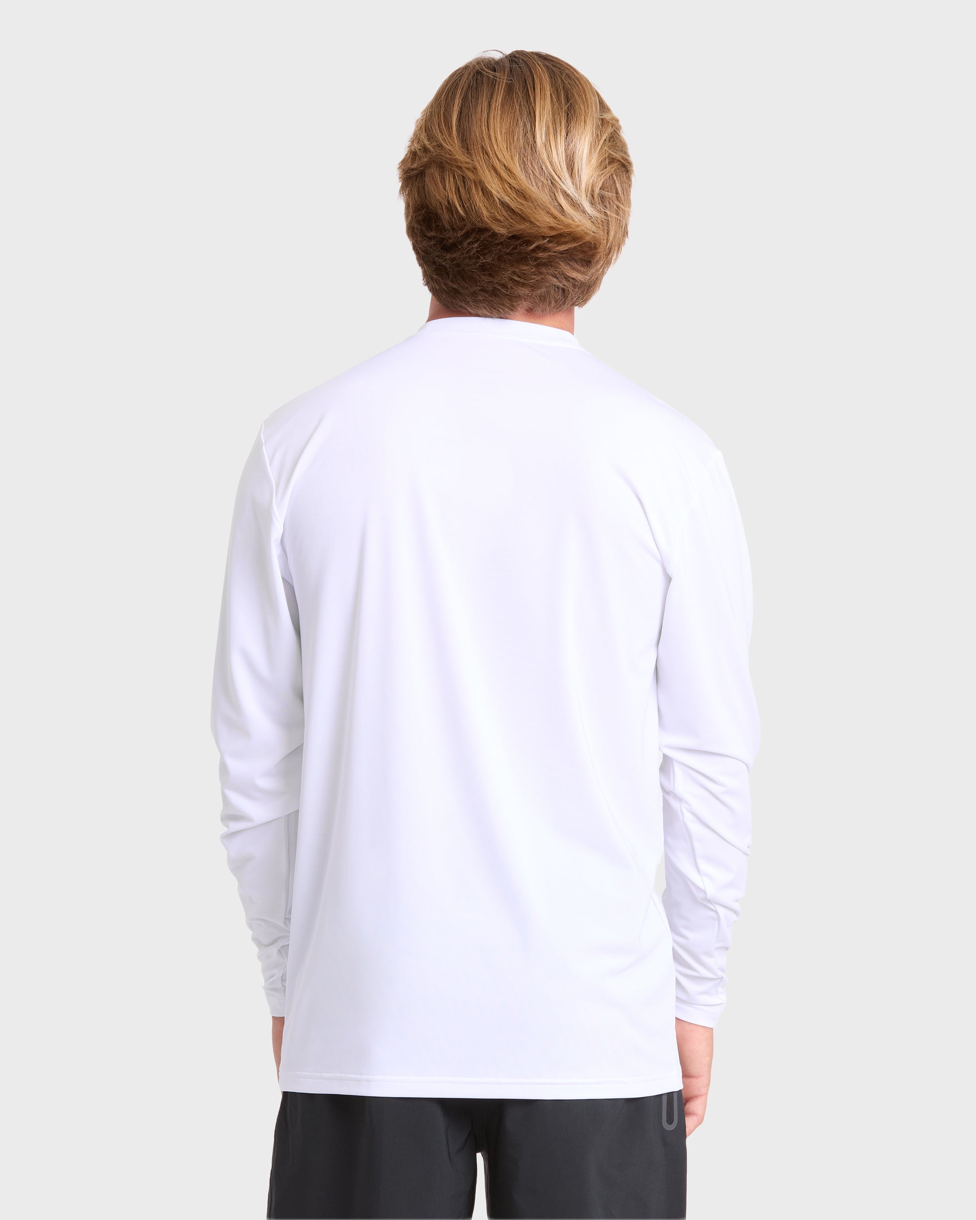 All Day Wave UPF 50 Long Sleeve Surf Tee - White