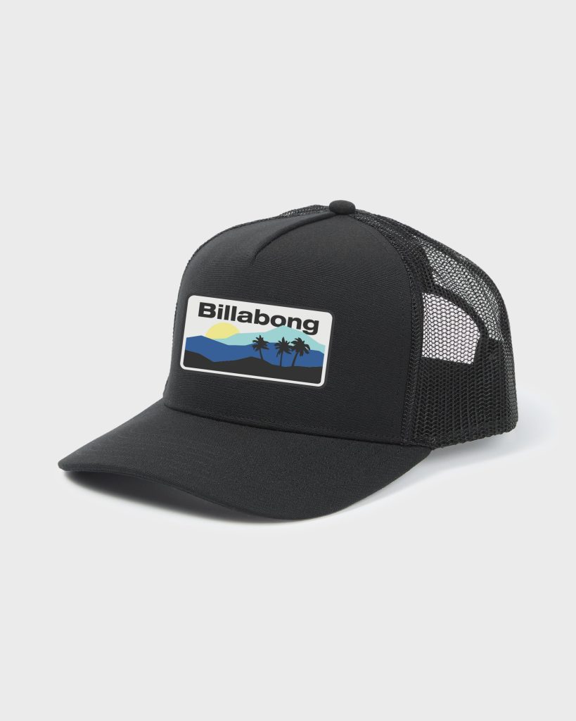 A/Div Feat Trucker Hat - Black