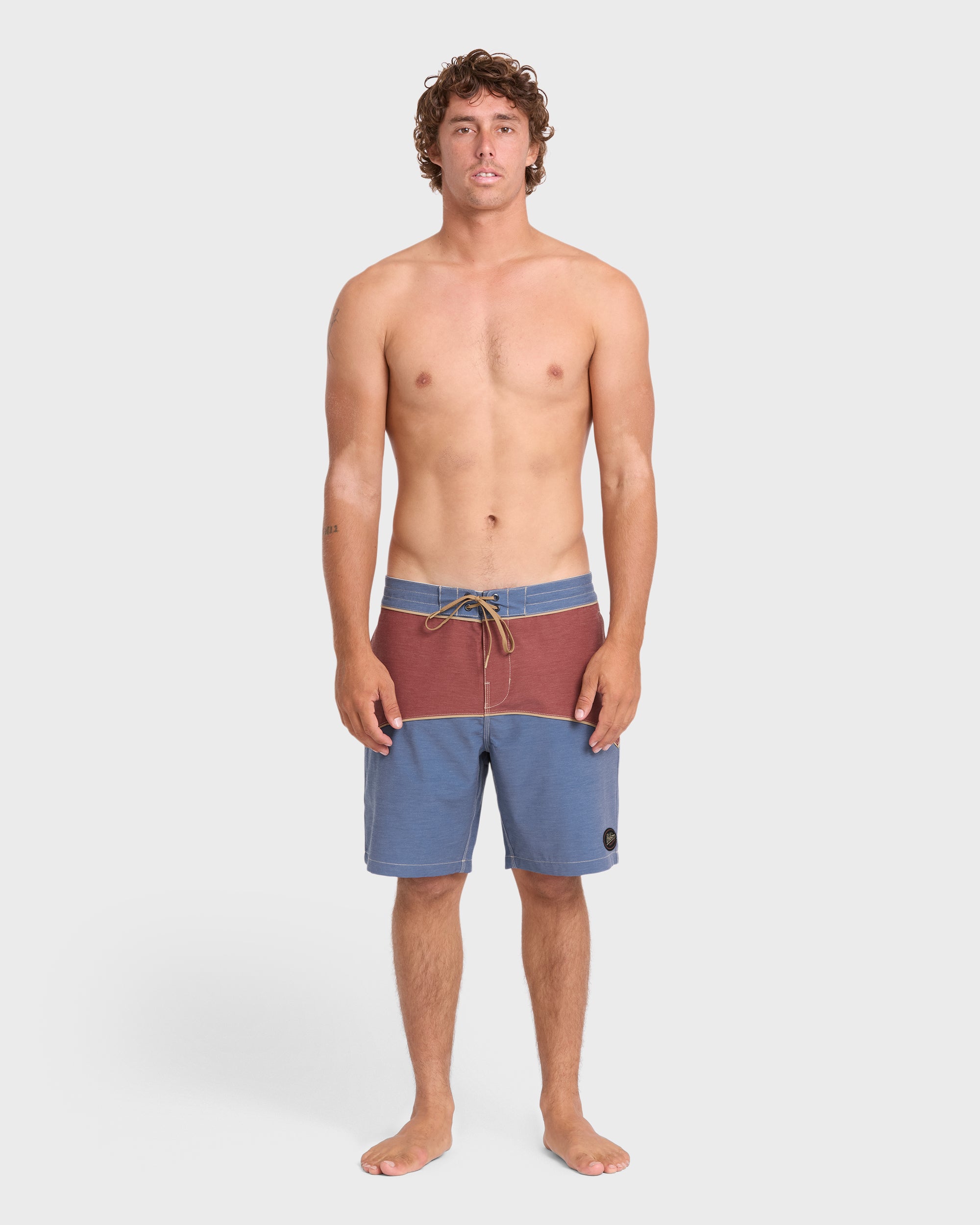 Garage Arch Lo Tide 17" Boardshorts - True Navy