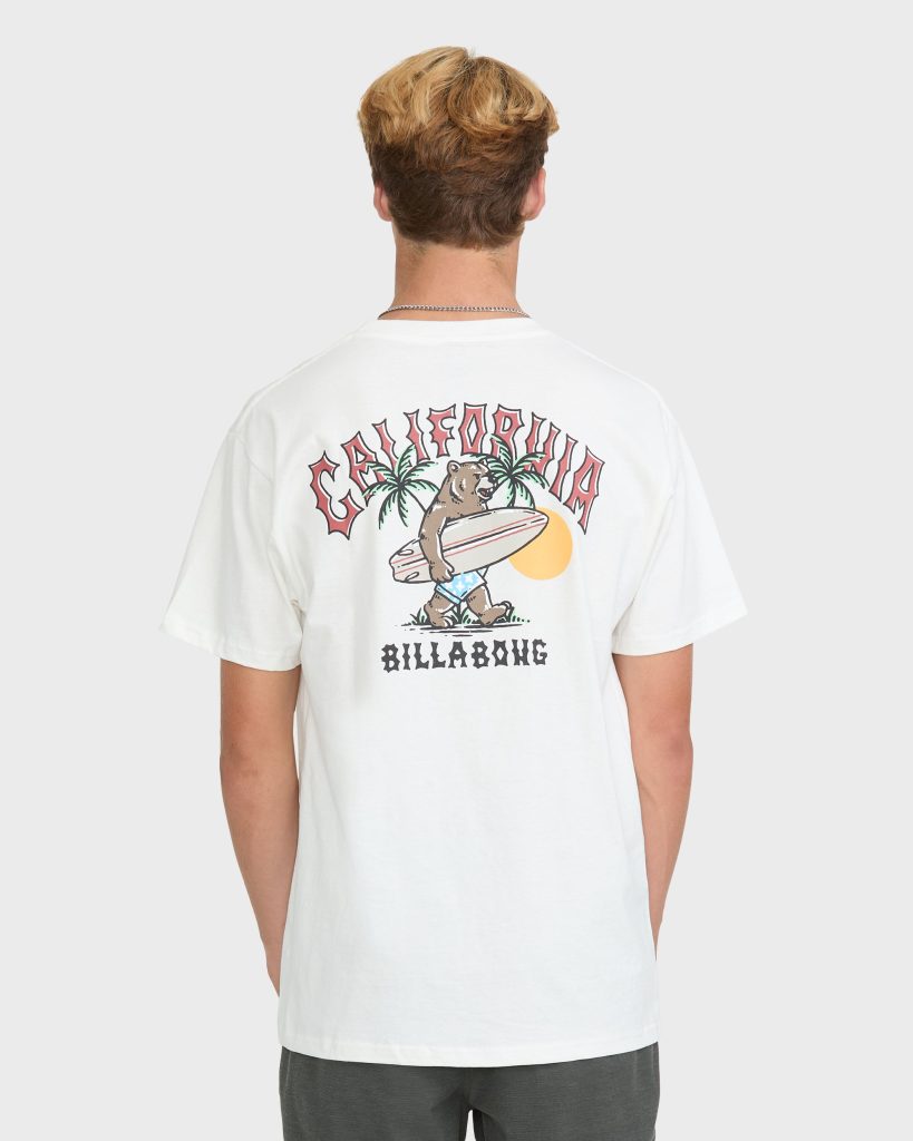 Mascot California Basic Short Sleeve Cotton T-Shirt - Off White