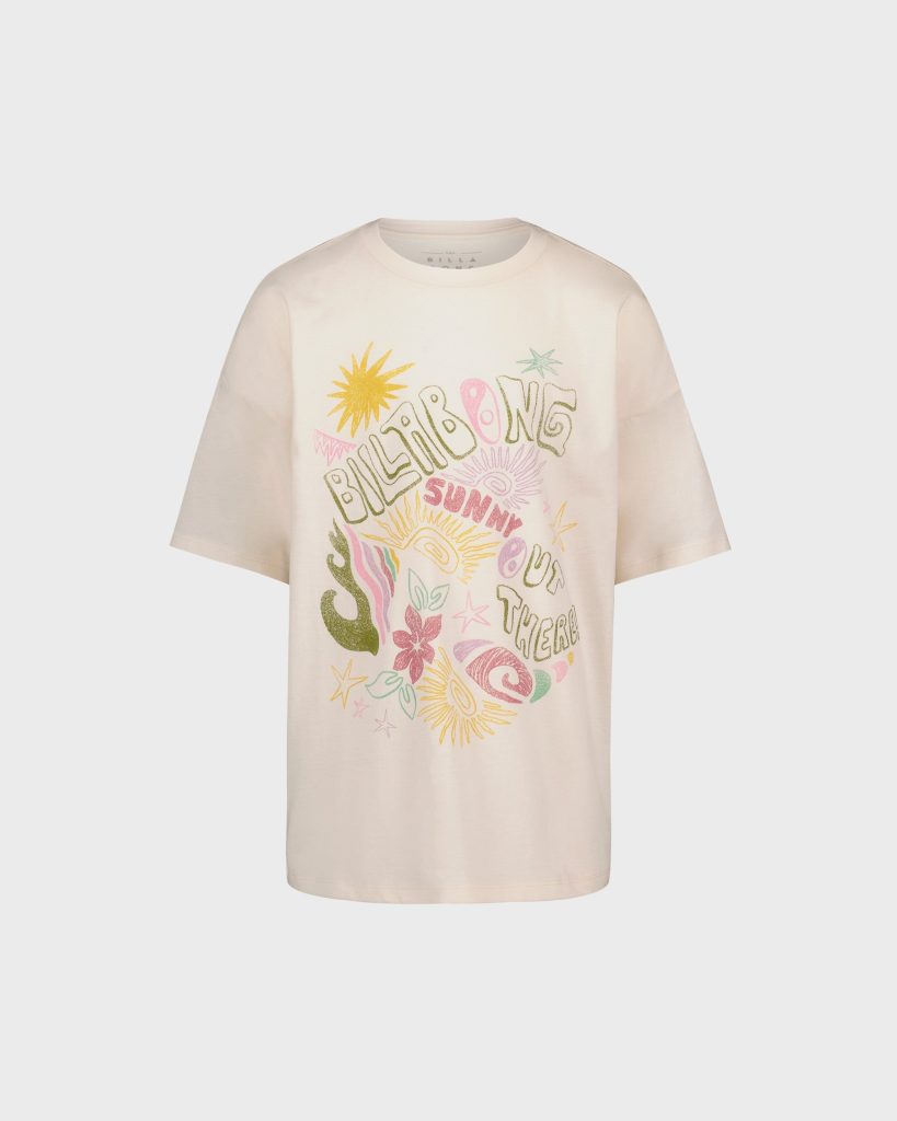 Girls Suns Out Oversized Short Sleeve T-Shirt