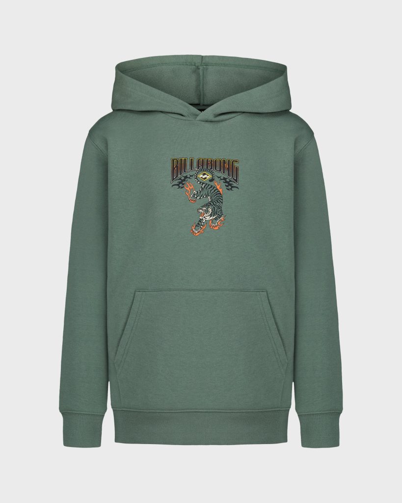 Boys Inferno Tiger Hoodie