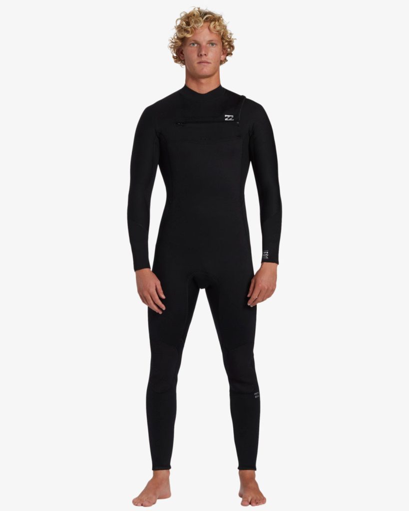 3/2mm Foil GBS Chest Zip Wetsuit - Black